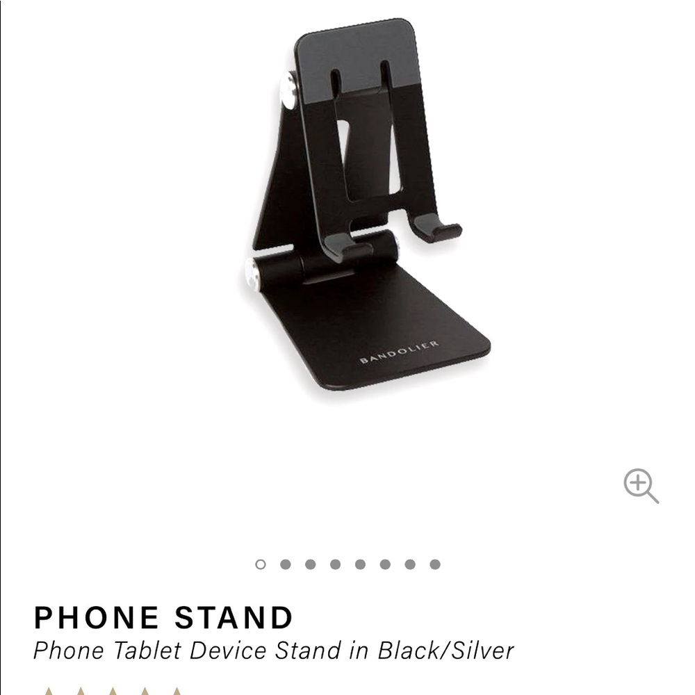 Bandolier phone stand